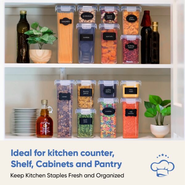 Chef's Path Kitchen Storage Box – Set of 14 Airtight Food Containers - Image 5