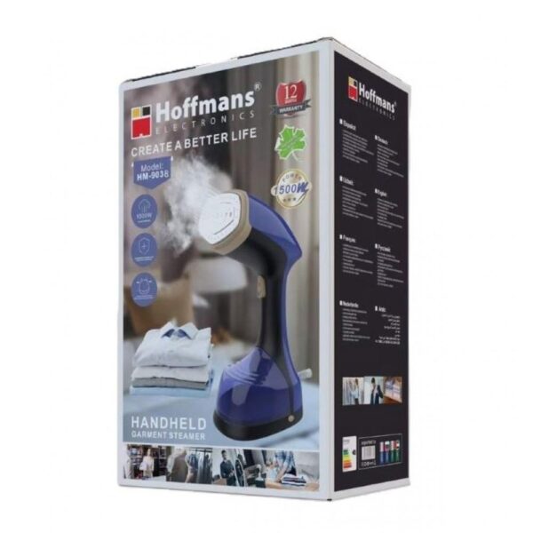 Hoffmans Handheld Garment Steamer 1500w HM-9038