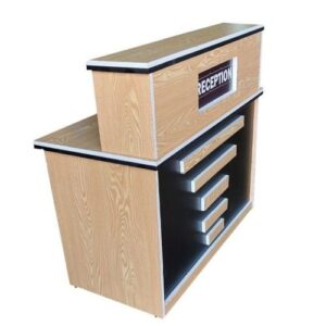 First Class Waiting Area Receptionist Desk 140cm