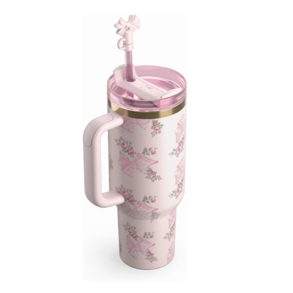 Stanley Cup X LoveShackFancy Holiday Quencher Tumbler | 40 Oz - Image 2