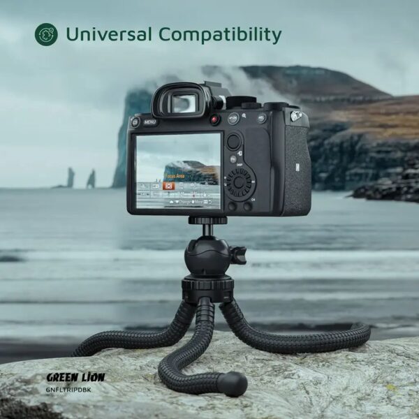 Green Lion Flexible Tripod with Foam Grips - Image 2