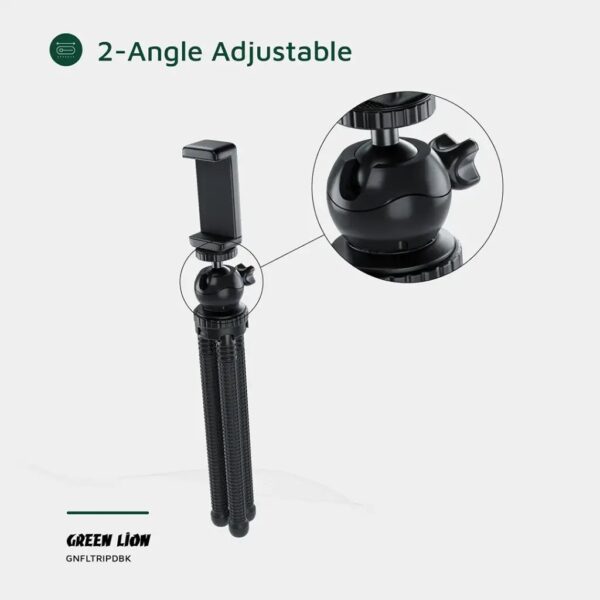 Green Lion Flexible Tripod with Foam Grips - Image 10