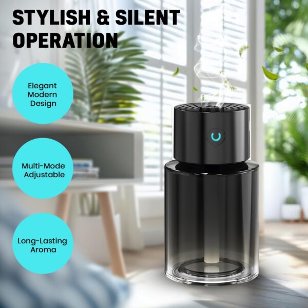 JBQ Smart Aromatherapy Diffuser for Car and Home with 3 spray modes - Image 5