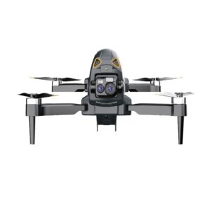 Porodo RC Drone with Electric Regulation Dual Camera, 360 Degree Obstacle Avoidance, Optical Flow Positioning, 30Km/h Max Speed, 15min flying time