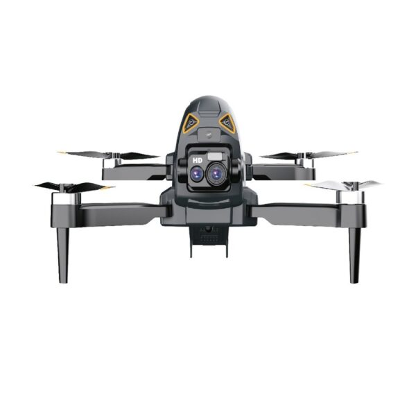 Porodo RC Drone with Electric Regulation Dual Camera, 360 Degree Obstacle Avoidance, Optical Flow Positioning, 30Km/h Max Speed, 15min flying time