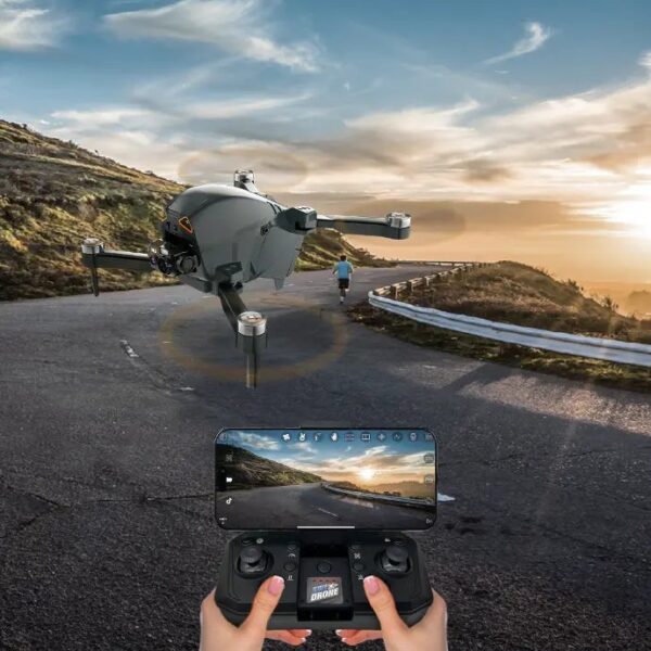 Porodo RC Drone with Electric Regulation Dual Camera, 360 Degree Obstacle Avoidance, Optical Flow Positioning, 30Km/h Max Speed, 15min flying time - Image 4