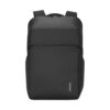 Porodo Lifestyle Water-Resistant PU Backpack Laptop Bag - Black