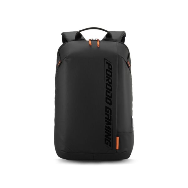 Porodo Gaming Water-Resistant PU Laptop Backpack With USB-C Port 15 inch