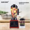 Silver Crest 4L Industrial Commercial Food Crusher Blender, 2 In 1 JAR
