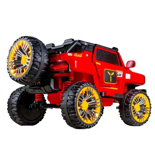 Nightmare Electric Rides-on Car for Kids Toy Car with Remote Control - Red - MQ-150 - Image 2