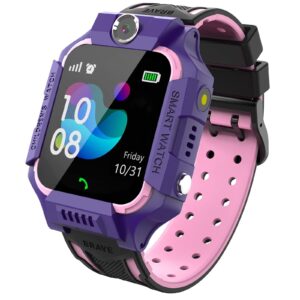 Meimi M2 Kids Smart watch with safety tracking and Sim Card - Purple