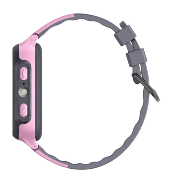 Green Lion Kids Smart Watch Series 1, Touch Control Method, Charging with Micro USB Cable, 5 Days Standby Time, 400 mAh Battery, 32 MB RAM, HD Camera - Pink - Image 3