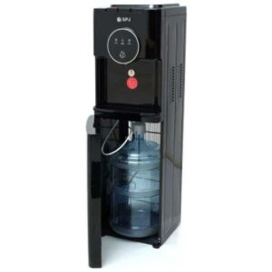 SPJ 3 Tap Bottom Loading Water Dispenser With Premium Design – Black