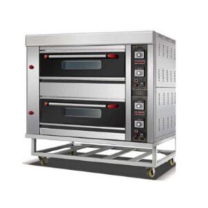 Electric Baking Oven Double Deck 6 Trays
