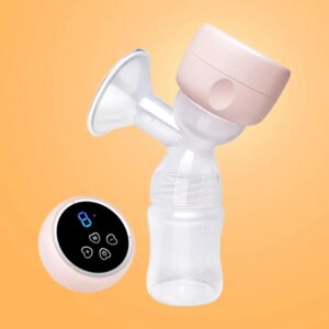 Dual Rechargeable Electric Breast Pump, Strong Suction and PainFree Breastfeeding Pump - 4 Modes
