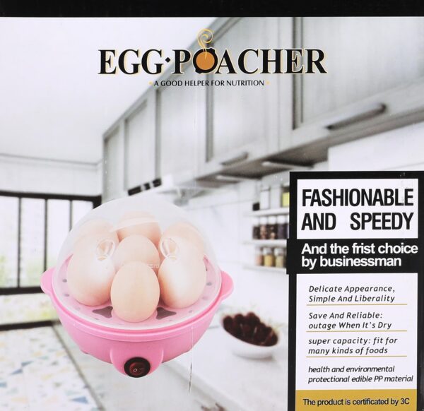 Electric Egg Boiler & Egg Poacher 7 Egg Capacity - Image 3