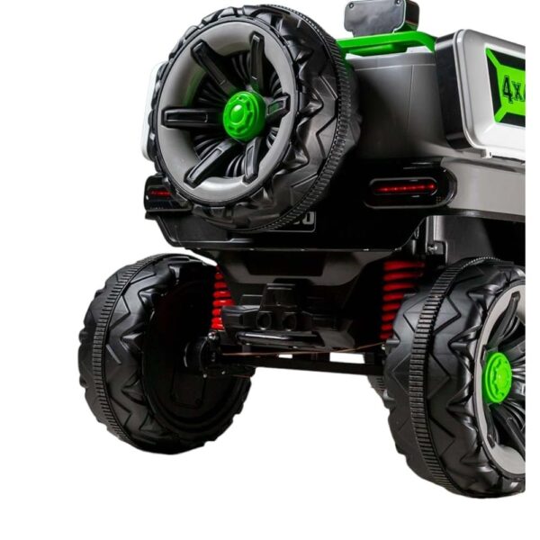Jeeb Ecto Rechargeable Kids Electric Rides-on Car with Remote Control - Grey - JB-500 - Image 6