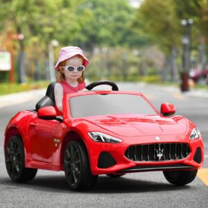 Kids Rechargeable Electric Car upto 6yrs (Max. 39kgs) 2025 12V Maserati Gran Cabrio Kids Ride On One Seater with Remote Control