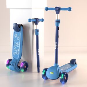 Kids Skate Scooter 3 Wheel Kids 3-8 Years - Adjustable