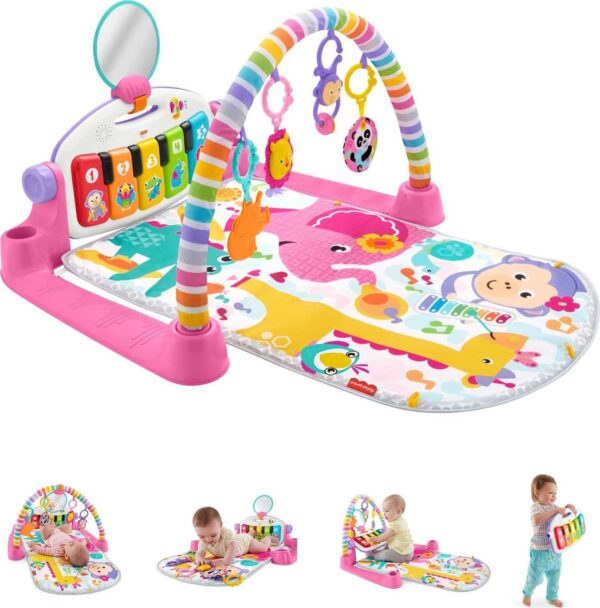 Deluxe Kick & Play Piano Gym for Toddlers - Image 2