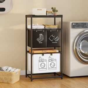 Multi-Layer Laundry Organizer Basket - Folding Dirty Clothes Basket