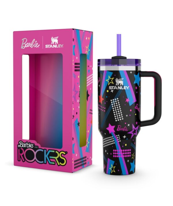 Barbie x Stanley Hot and Cold Reusable Bottle Cup 40 Oz/1.18ml The Quencher H2.0 Flowstate™ Tumbler - Image 2