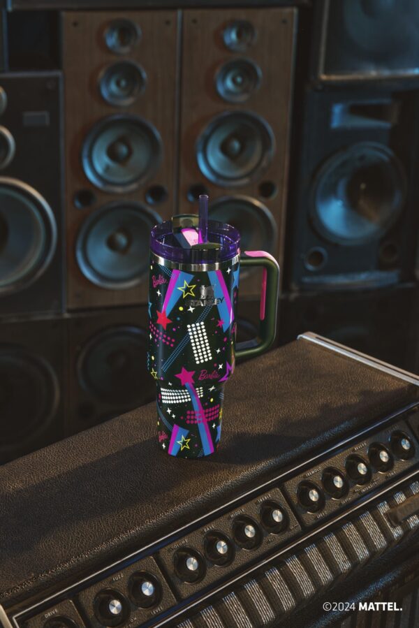 Barbie x Stanley Hot and Cold Reusable Bottle Cup 40 Oz/1.18ml The Quencher H2.0 Flowstate™ Tumbler - Image 6