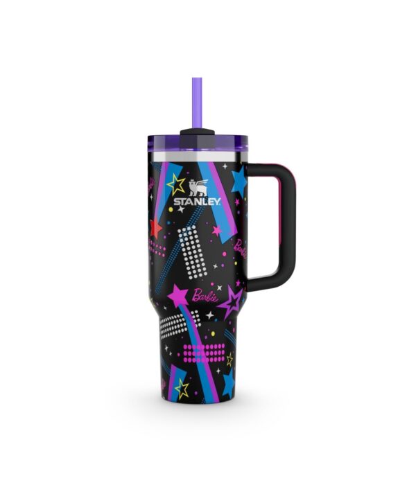 Barbie x Stanley Hot and Cold Reusable Bottle Cup 40 Oz/1.18ml The Quencher H2.0 Flowstate™ Tumbler - Image 3