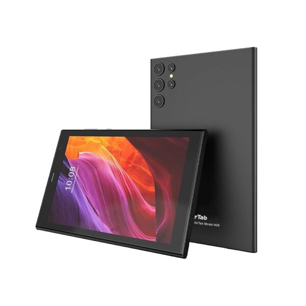 AirTab A09 Tablet with Keyboard, 8 inch FHD Screen, 1TB Internal Memory, 16GB RAM - with Powerful 10,000mAh Battery, Black - Image 3