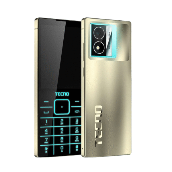 Tecno S501 Feature Phone 2000mAh Battery | 3.2" Touch Screen Display | 16MB+8MB Memory | Type C Charging - Image 3