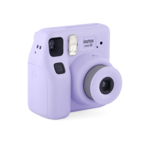 Fujifilm Instax Mini SE Instant Camera + Film Bundle - Purple