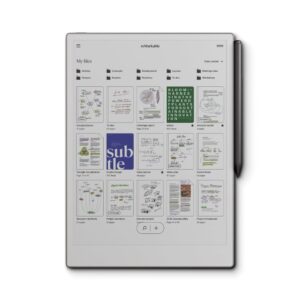 reMarkable Paper Pro | The Ultimate Paper Tablet with 11.8’’ Color Display and Reading Light, Includes Marker Plus Pen (Open Box)