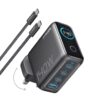 Anker 140W USB C Charger, Laptop Charger, 4-Port Multi-Device Fast Charging, Advanced GaN Power Adapter, Intuitive Touch Controls, Compatible with MacBook