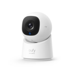 Anker eufy Security Indoor Camera C220 with 2K Clarity, 360° Horizontal View, AI Monitoring and Motion Detection, Two-Way Audio