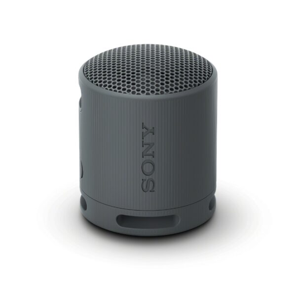 Sony SRS-XB100 Wireless Bluetooth Portable Lightweight Super-Compact Travel Speaker, Extra-Durable IP67 Waterproof & Dustproof, 16 Hour Battery, Versatile Strap, and Hands-Free Calling
