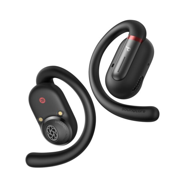 Soundcore by Anker V30i Open-Ear Headphones, Ultra-Comfort, Lightweight Design, Snug Fit, Ergonomic Ear Hooks, Robust Bass, 36H Playtime, Bluetooth 5.3, App Control, Clear Calls, Wireless Earbuds