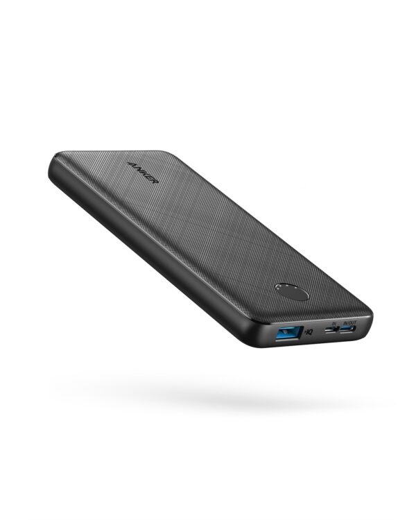 Anker PowerCore Slim 10000mah Power Bank(PowerCore 10K),Compact Travel-Ready 10,000mAh Battery Pack with PowerIQ Charging Technology,5V/3A High-Speed Charging