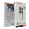 Porodo 4-In-1 Braided High-Speed Charging Cable - Black