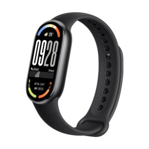 Xiaomi Smart Band 10 Fitness Tracker, 1.72" AMOLED Display, 21-Day Battery Life, 150+ Sports Modes, Heart Rate & Sleep Monitoring, Electronic Compass, 5ATM Waterproof, 2-Year Warranty – Black