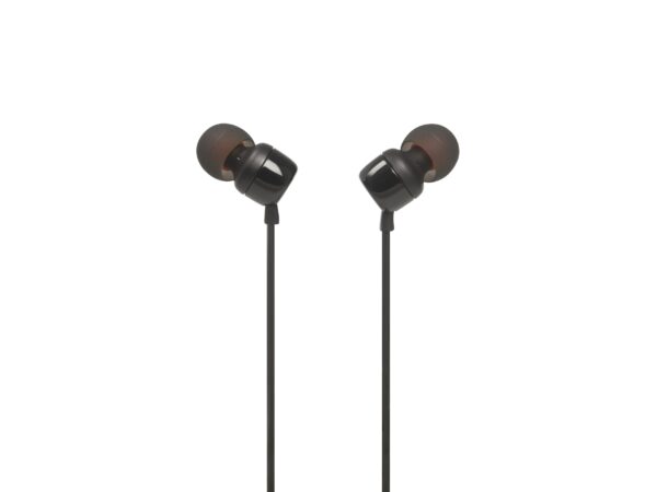 JBL Tune 110 Wired Aux In Ear Headphones, Deep and Powerful Pure Bass Sound, 1-Button Remote/Mic, Tangle-Free Flat Cable, Ultra Comfortable Fit - Image 7