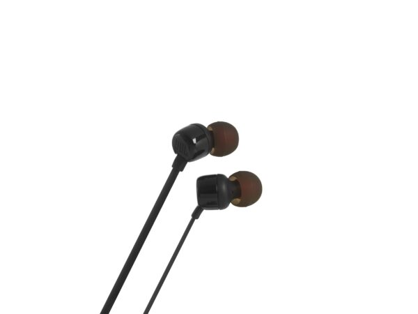 JBL Tune 110 Wired Aux In Ear Headphones, Deep and Powerful Pure Bass Sound, 1-Button Remote/Mic, Tangle-Free Flat Cable, Ultra Comfortable Fit - Image 8