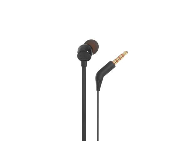 JBL Tune 110 Wired Aux In Ear Headphones, Deep and Powerful Pure Bass Sound, 1-Button Remote/Mic, Tangle-Free Flat Cable, Ultra Comfortable Fit - Image 6