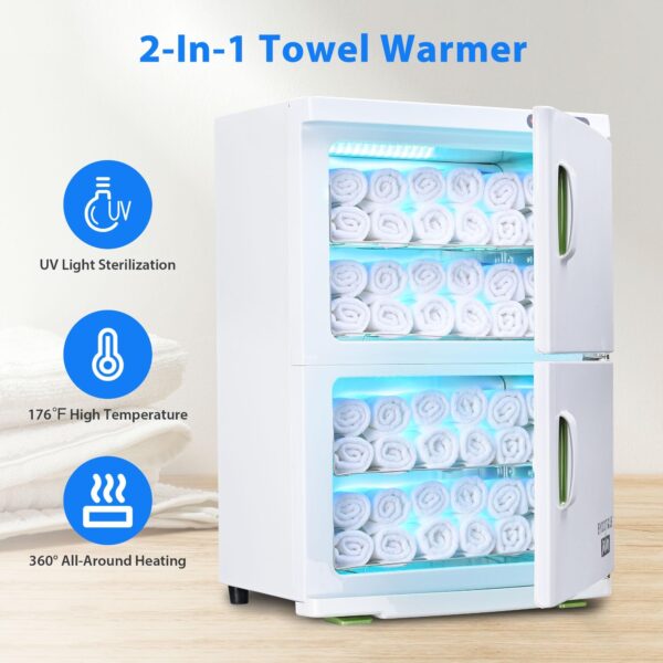 Hot Towel Warmer Cabinet, 46L Extra Large Capacity - Image 4