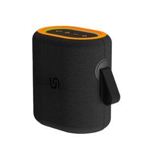 Porodo Soundtec Rave Portable Speaker with RGB Light and Powerful Battery / IPX6 Water-Resistant / 8H Working Time - Black