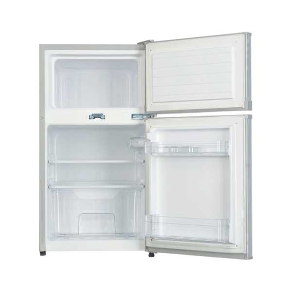 Sonashi 105 Liters Double Door Refrigerator SFD-105 Silver Defrost Refrigerator - Image 2