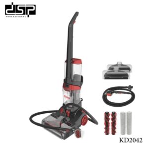 DSP 3 in 1 Carpet Cleaner with 2 Separate Tanks (1.35L Clean Water Tank + 1.25L Waste/Dirty Tank) Faster Drying with Heat Water Dust Tank KD2042