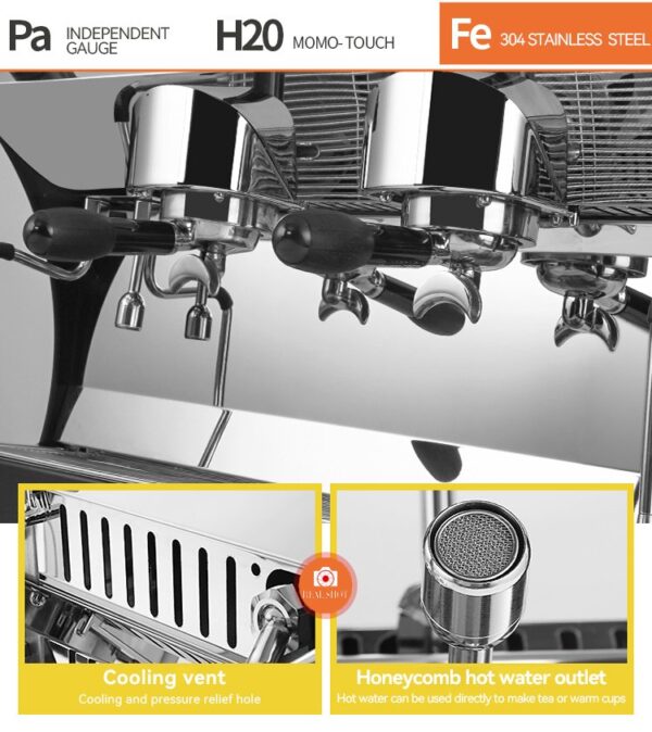 Commercial Espresso Coffee Machine | CRM3120C - Image 6