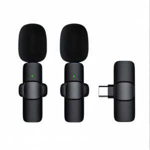 K9 Dual Wireless Lavalier Microphone Plug and Play, No Need APP & Bluetooth Collar Mic for All iPhone, iPad, Mac Devices for YouTube, Live Stream & Video Recording And Lightning
