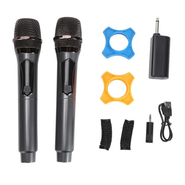 Professional Universal Dual Wireless Microphones (Pair) - Image 7