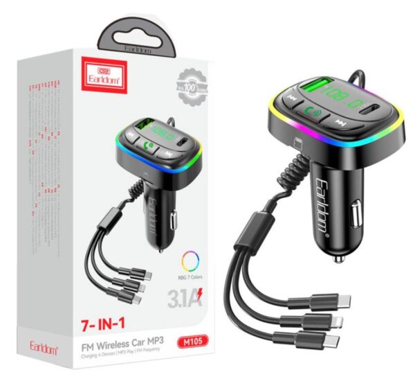Earldom 7in1 FM Wireless Car MP3 player